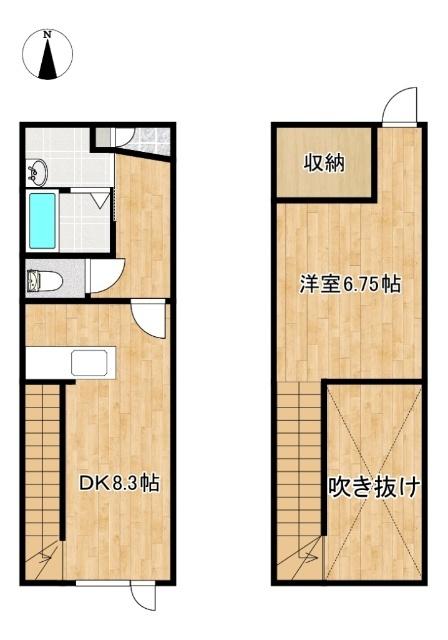 ランドヒューマン 間取り図画像