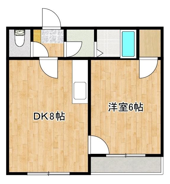 コンフォートクサカ（402） 間取り図画像