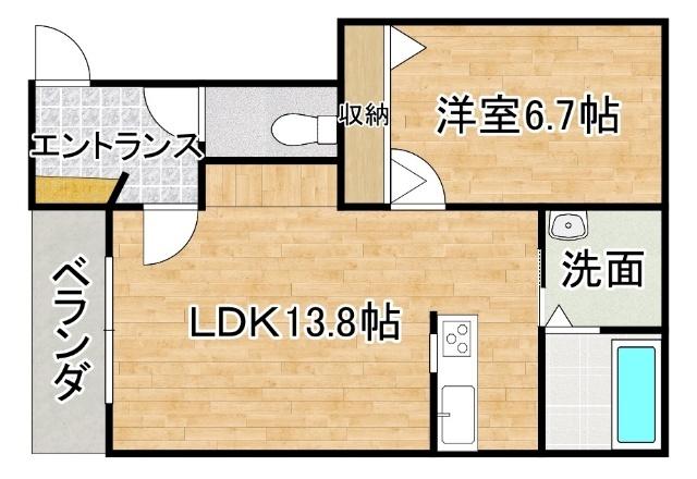  間取り図写真