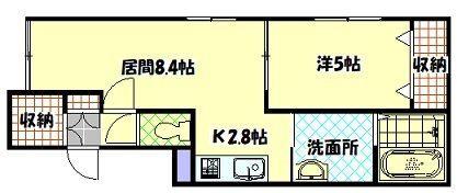 LANA　C棟（102） 間取り図画像