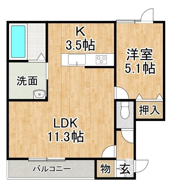  間取り図写真