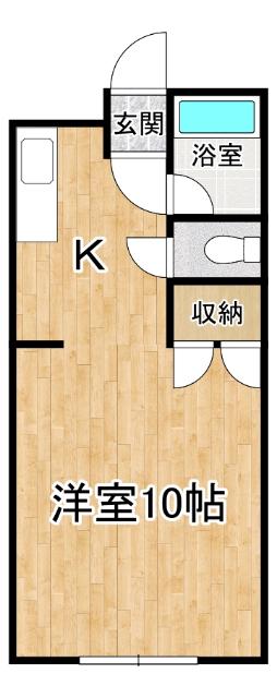 アーバン63 2nd（202） 間取り図画像