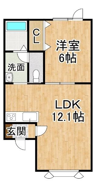 MY HOUSE GOOD RIVERⅡ（マイハウスグッドリバー2）（203） 間取り図画像