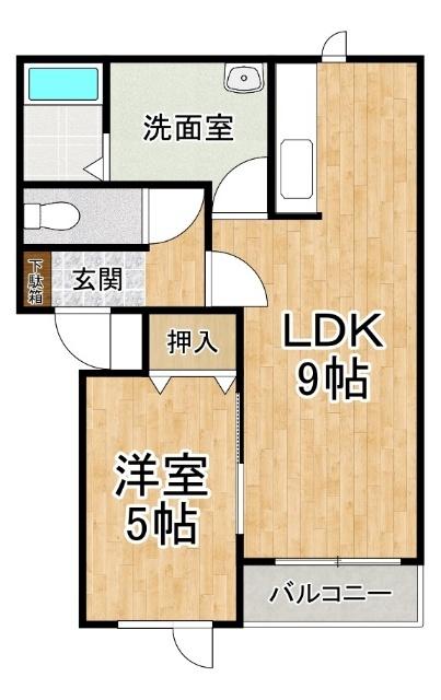 ファンタジアIII（205） 間取り図画像