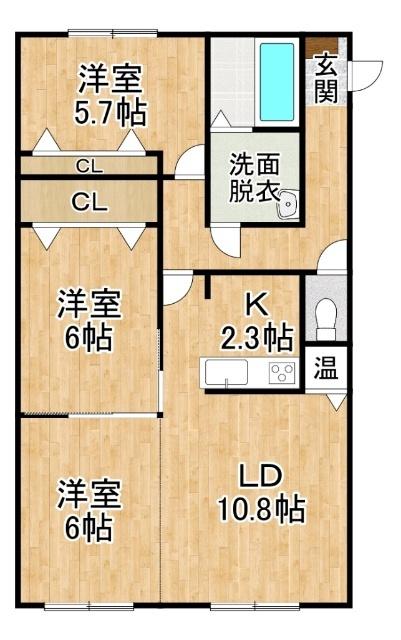  間取り図写真