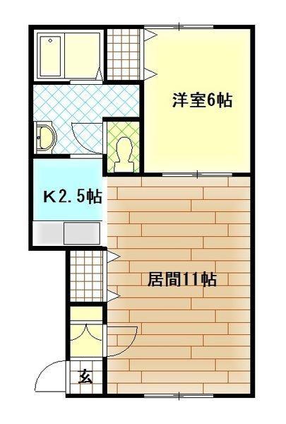 Mocca（102） 間取り図画像