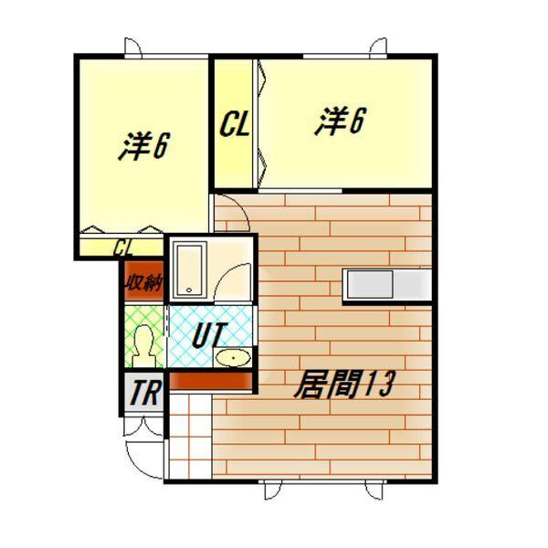 ハイビルディングシュール（602） 間取り図画像