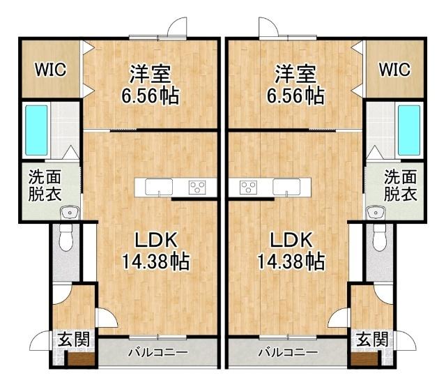  間取り図写真