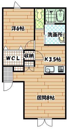 ＮＥＸＴ２１−Ｂ（102） 間取り図画像