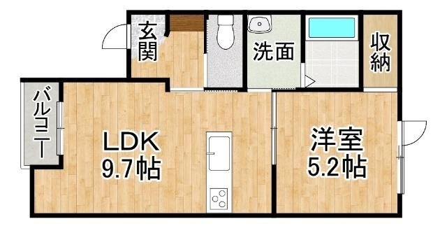 GreaTest712（グレイテスト712）（205） 間取り図画像