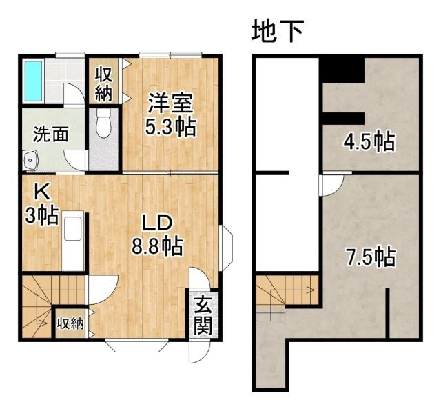  間取り図写真