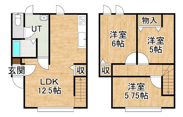  間取り図写真