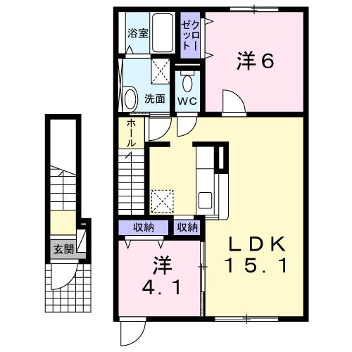 アクティフ（202） 間取り図画像