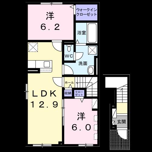  間取り図写真