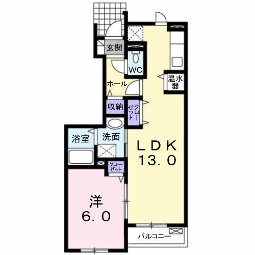 Ｔ．オ−ブ（102） 間取り図画像