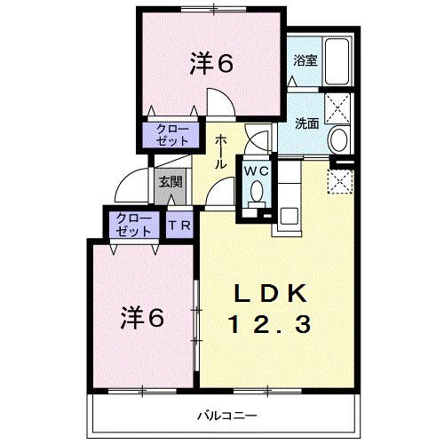 サニーイースト（303） 間取り図画像