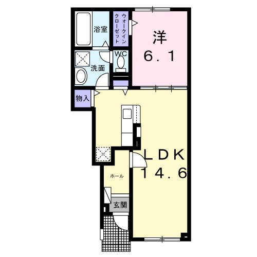パークハイツモア（103） 間取り図画像