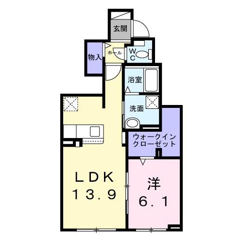 ソナーレⅡ（105） 間取り図画像