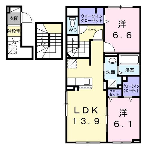 ソナーレⅡ（305） 間取り図画像