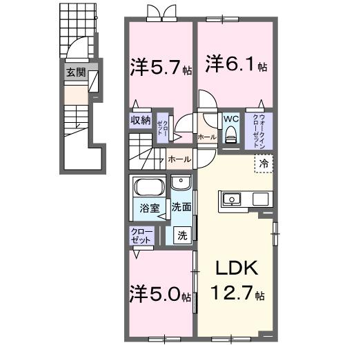 ネクサス（201） 間取り図画像