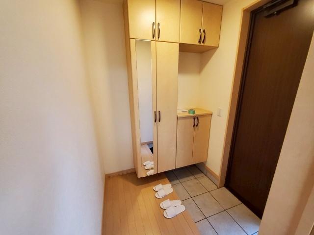 池田町西2条リースハウス（1） 玄関