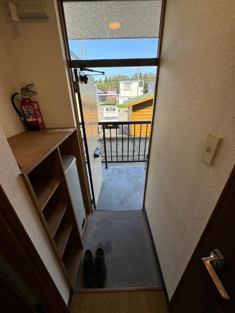 飛田ハイツA棟 玄関