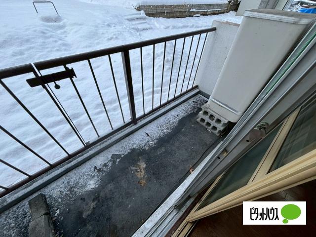 エコーハイツ神居 バルコニー