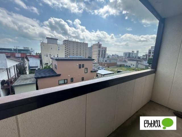 帯広市東一条南マンション バルコニー