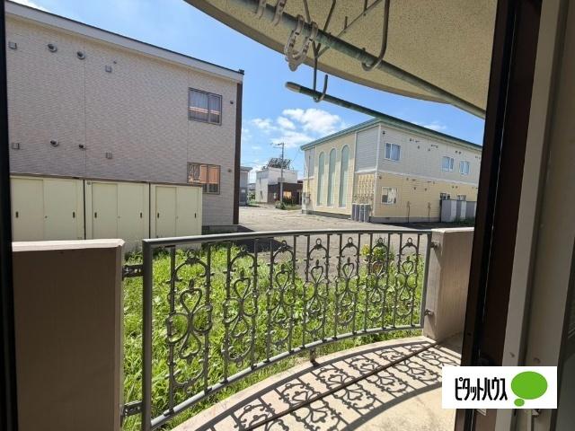 クレセール（1-C） バルコニー