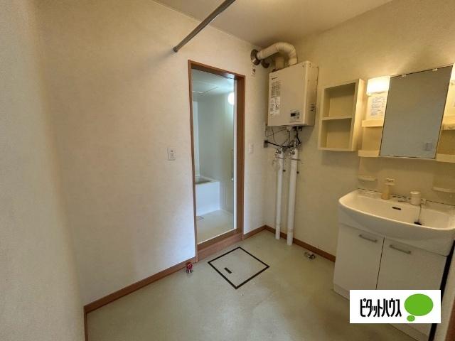 帯広市西十四条南アパート 洗面