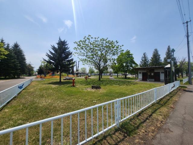 若草公園：641m