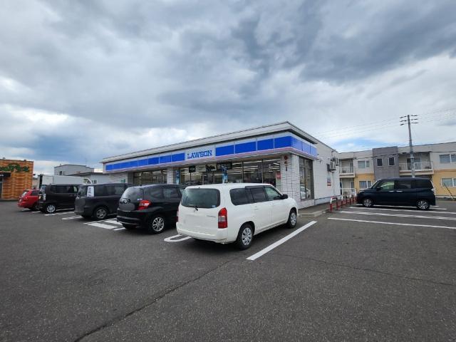 ローソン東芽室店：122m