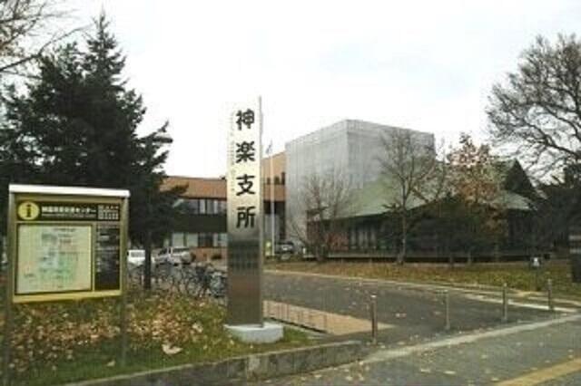 旭川市神楽支所：3800m