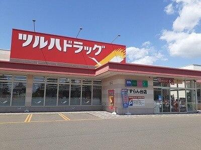 ツルハドラッグすずらん店：800m