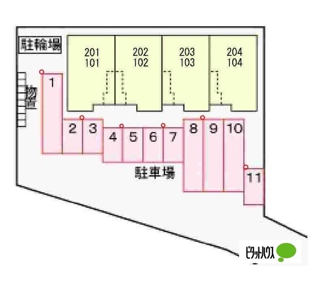 レインボーハイツモア（204） 外観