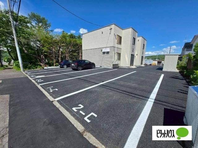 ABODE足寄（2-B） 駐車場