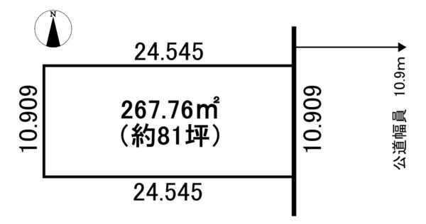 ♪光南小・四中区域♪東2南21＿土地 区画図