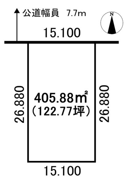 池田町利別西町＿土地 区画図