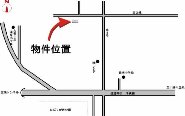 河東郡音更町宝来本通８丁目２番８ 土地画像