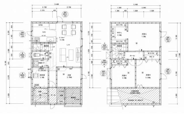春光台4条2丁目　戸建て 間取り図画像