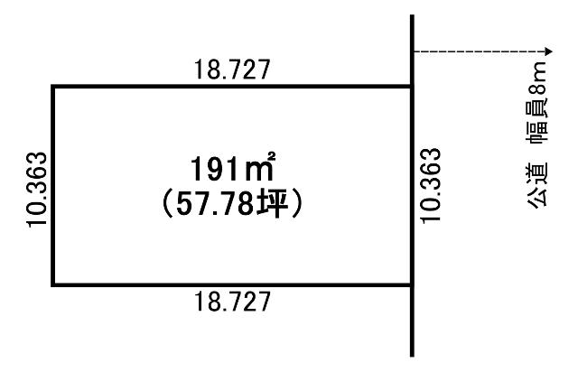 音更町大通２０＿土地 区画図