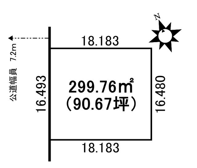 士幌町中士幌＿土地 区画図