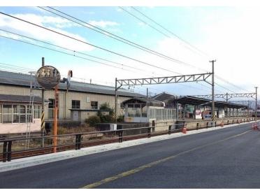 福島交通飯坂線　桜水駅：2100m