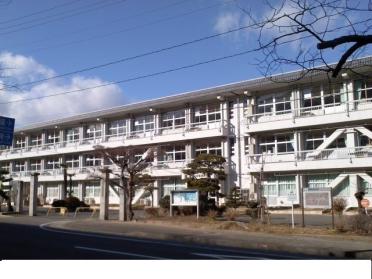 二本松北小学校：190m