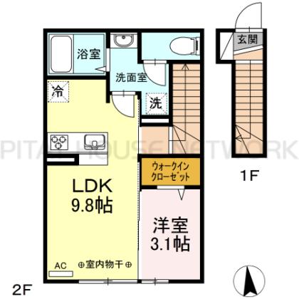  間取り図写真