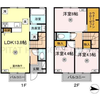  間取り図写真