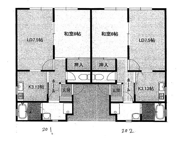  間取り図写真
