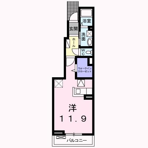 ベル・アンジュＢ（102） 間取り図画像