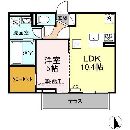 グランディ　イグニスⅤ（105） 間取り図画像