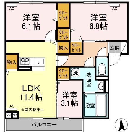  間取り図写真